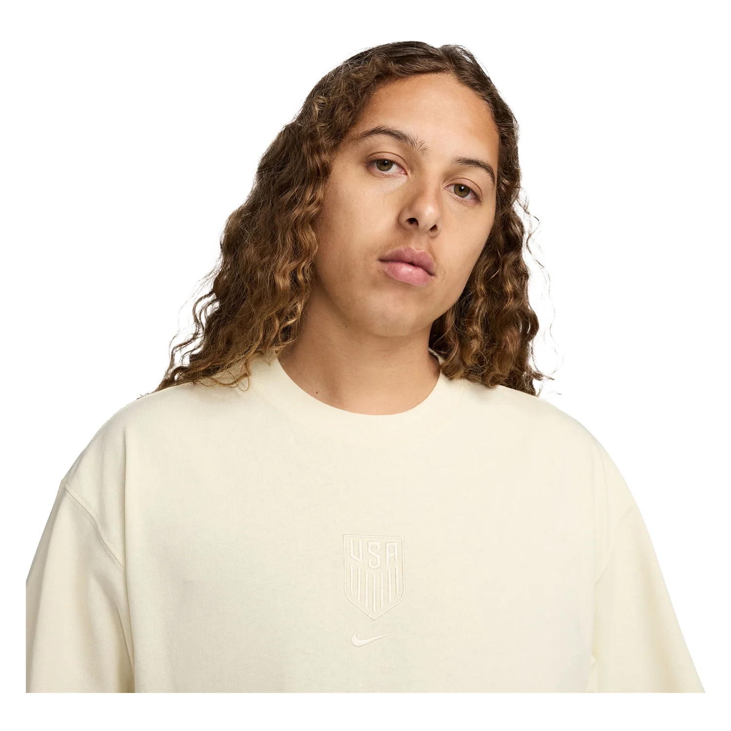 Men's Nike USA Max90 Tonal Tan Tee - Image 2
