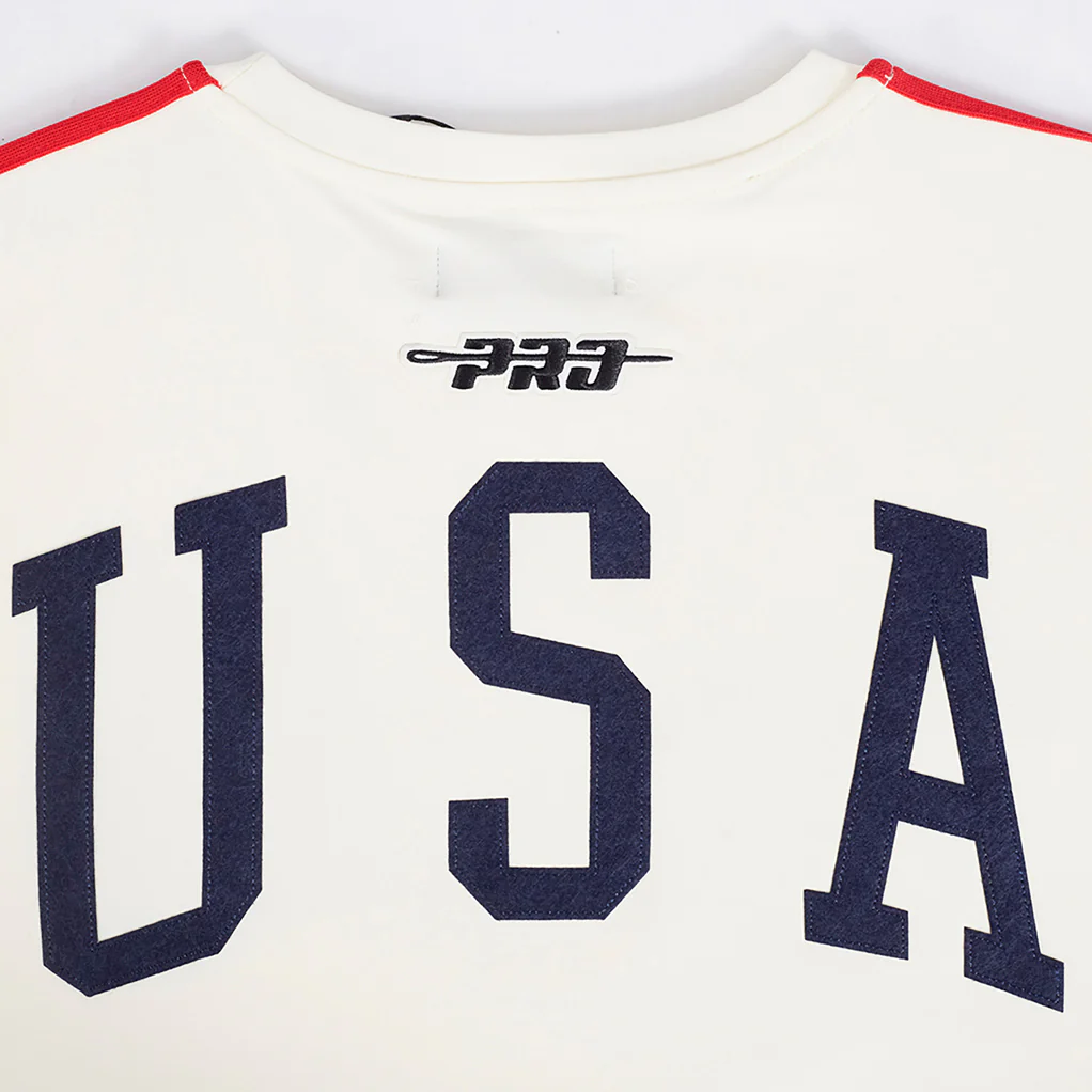 Unisex Pro Standard USMNT Classic Cream Tee - Image 7