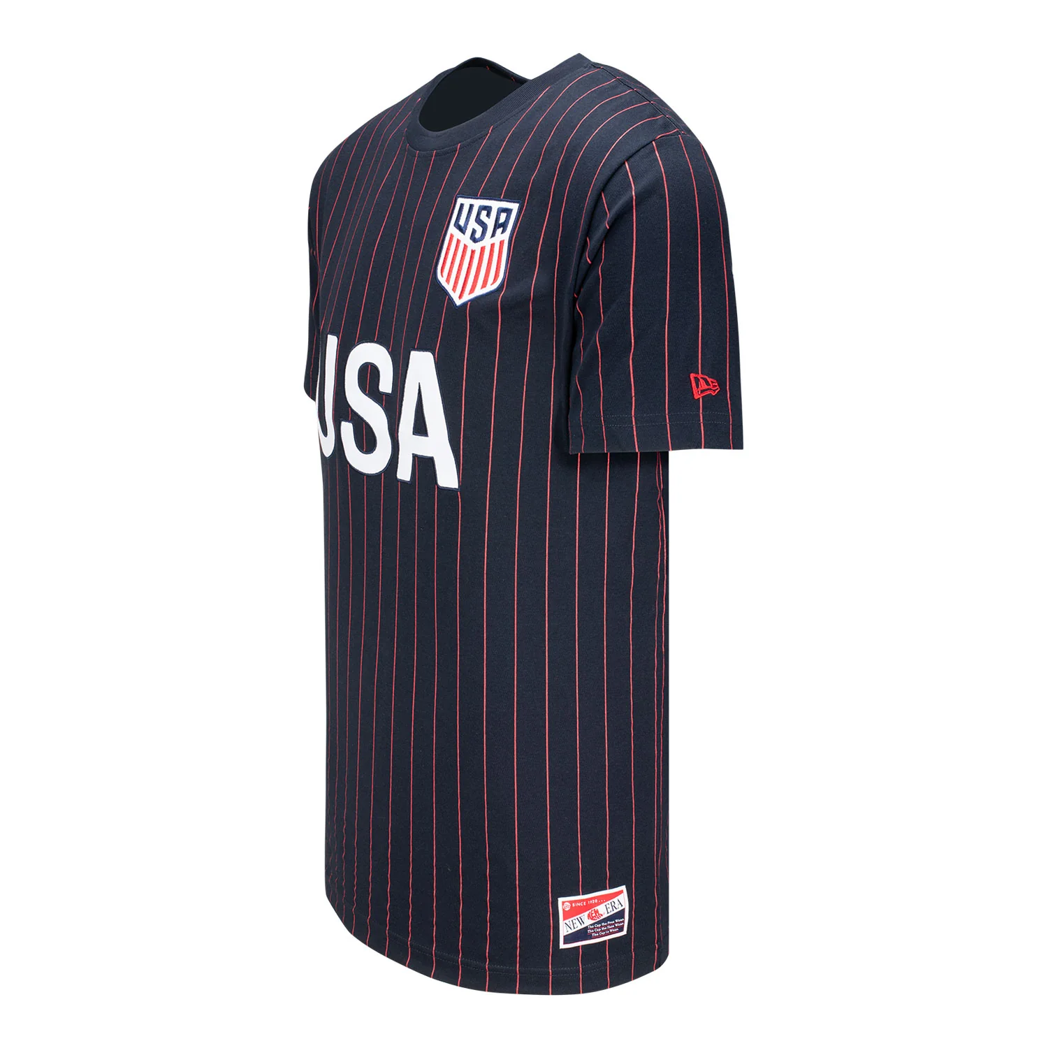 Unisex USMNT New Era Pinstripe T-Shirt - Image 3
