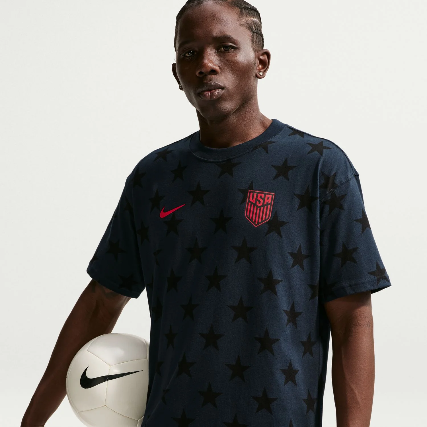Men's Nike USMNT Stars All Over Print T-Shirt - Image 3