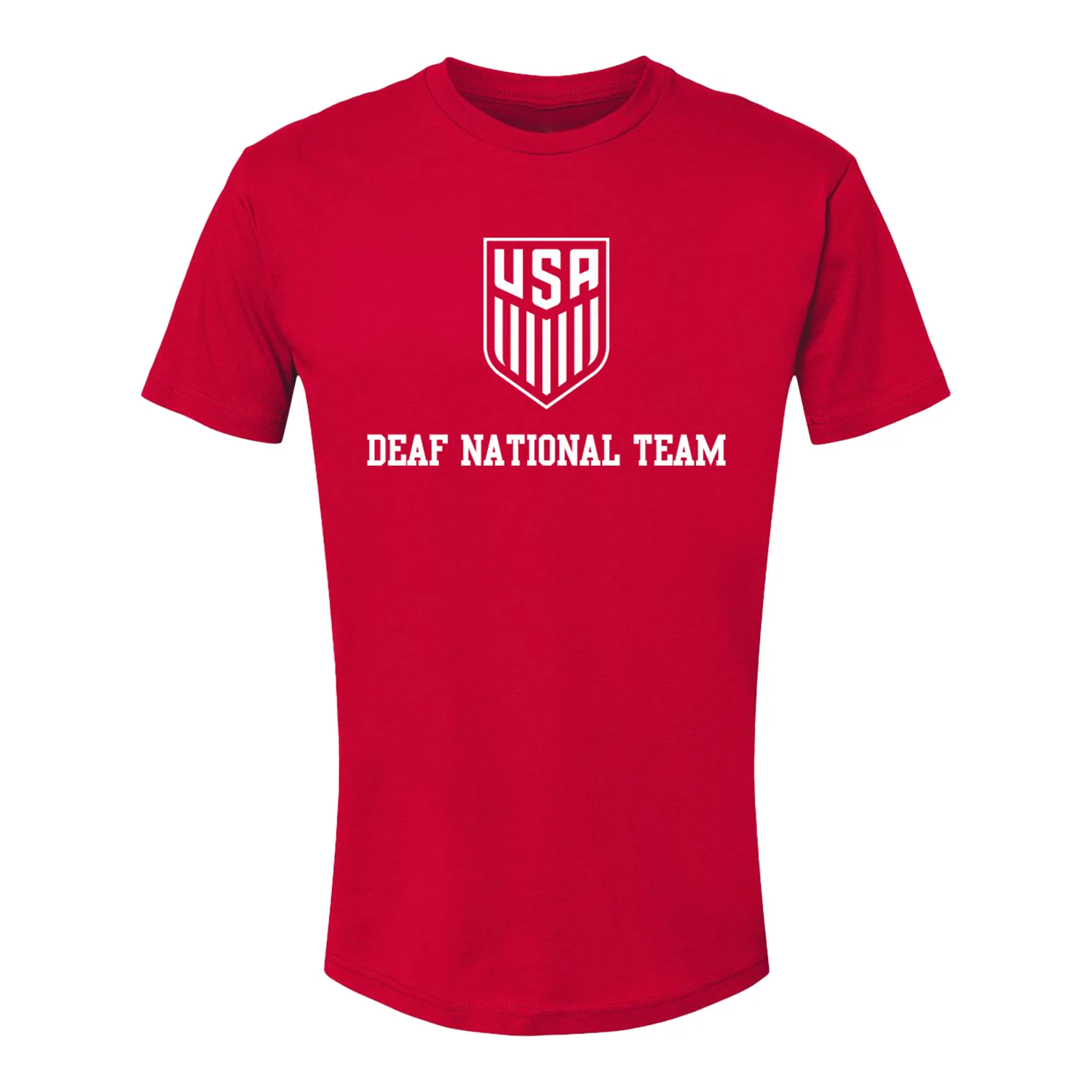 U.S. Deaf National Team Red Tee - Image 2