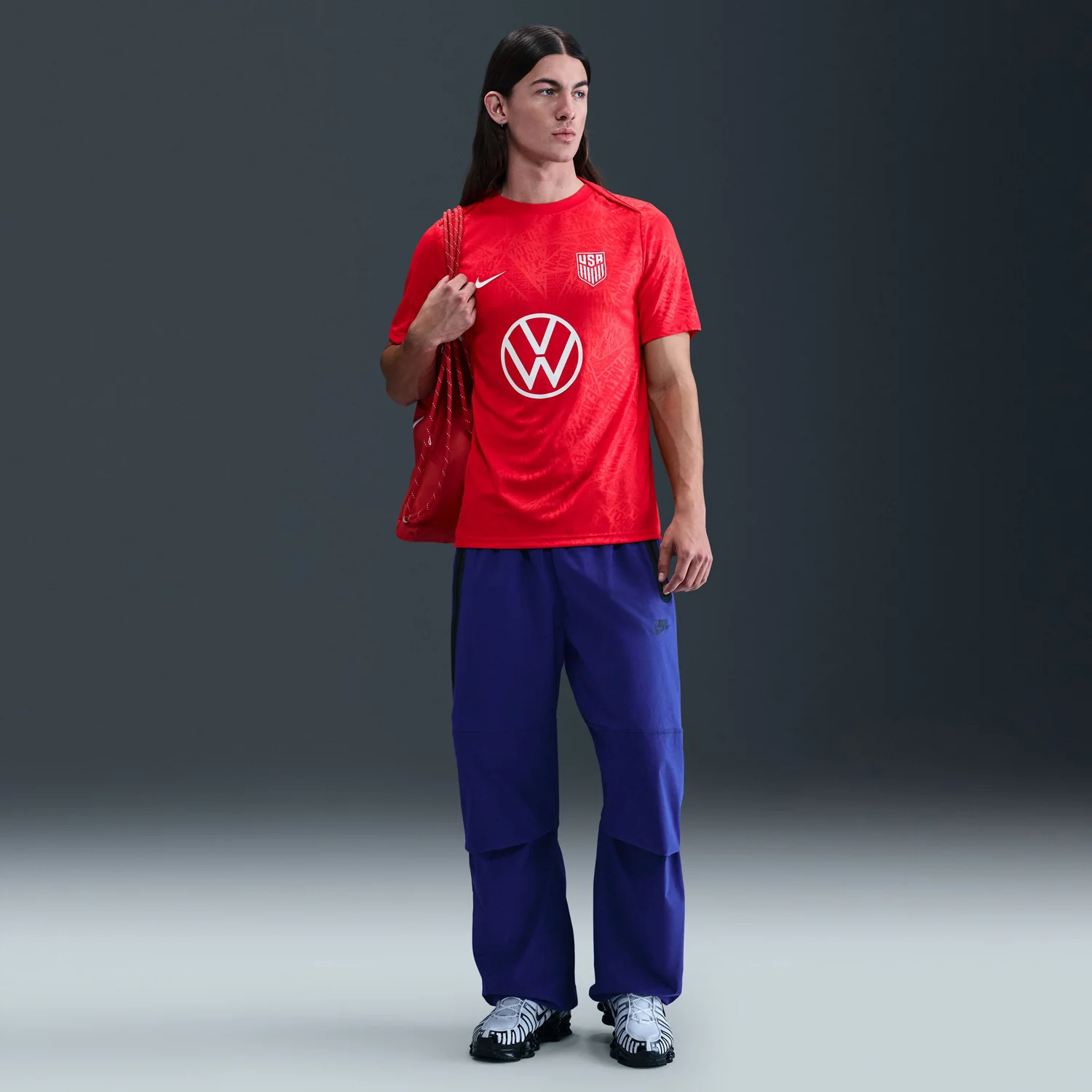 Men's Nike USA 2025 Pre-Match Top - Image 4