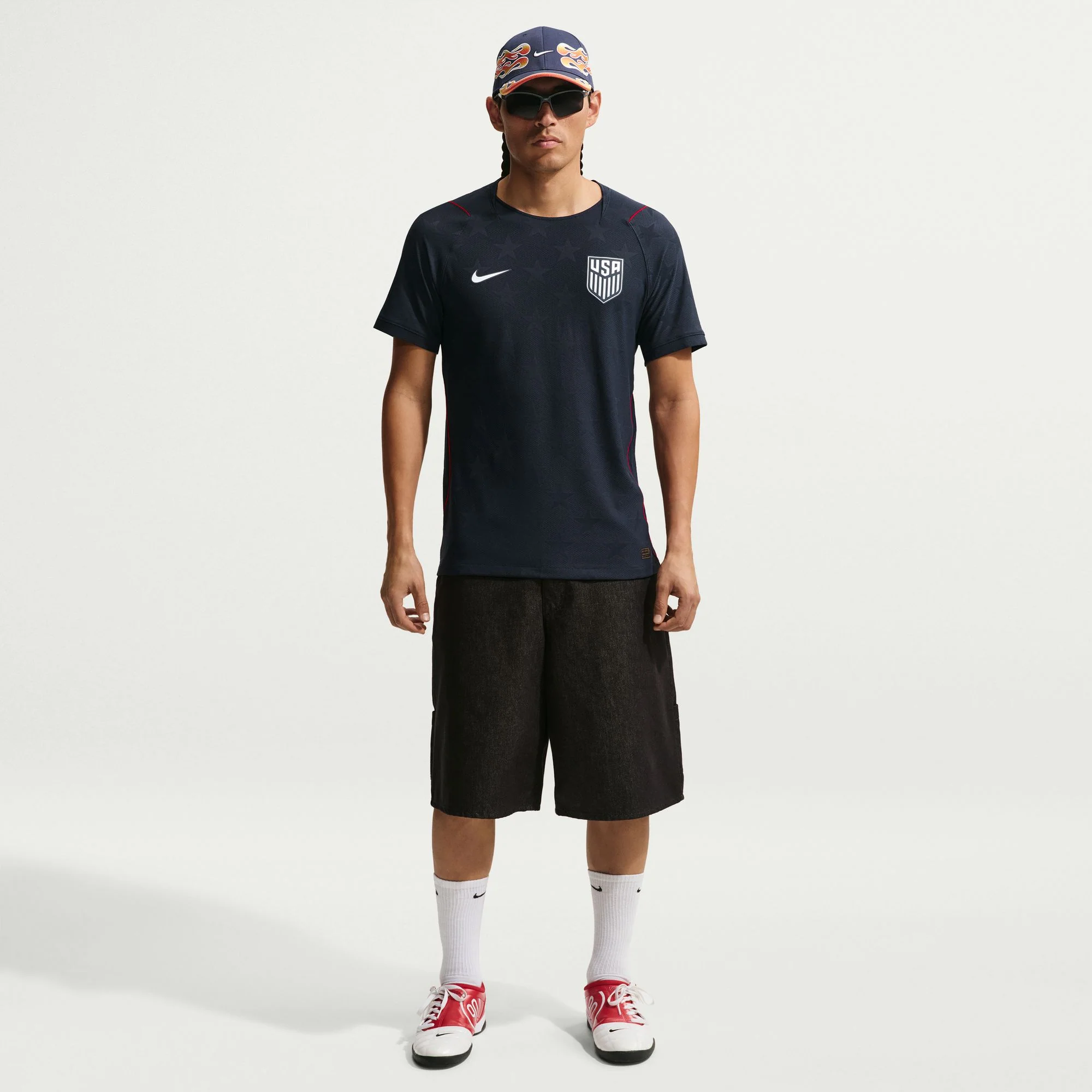 Men's Nike USMNT 2026 Personalized Away Match Jersey - Stars - Image 7