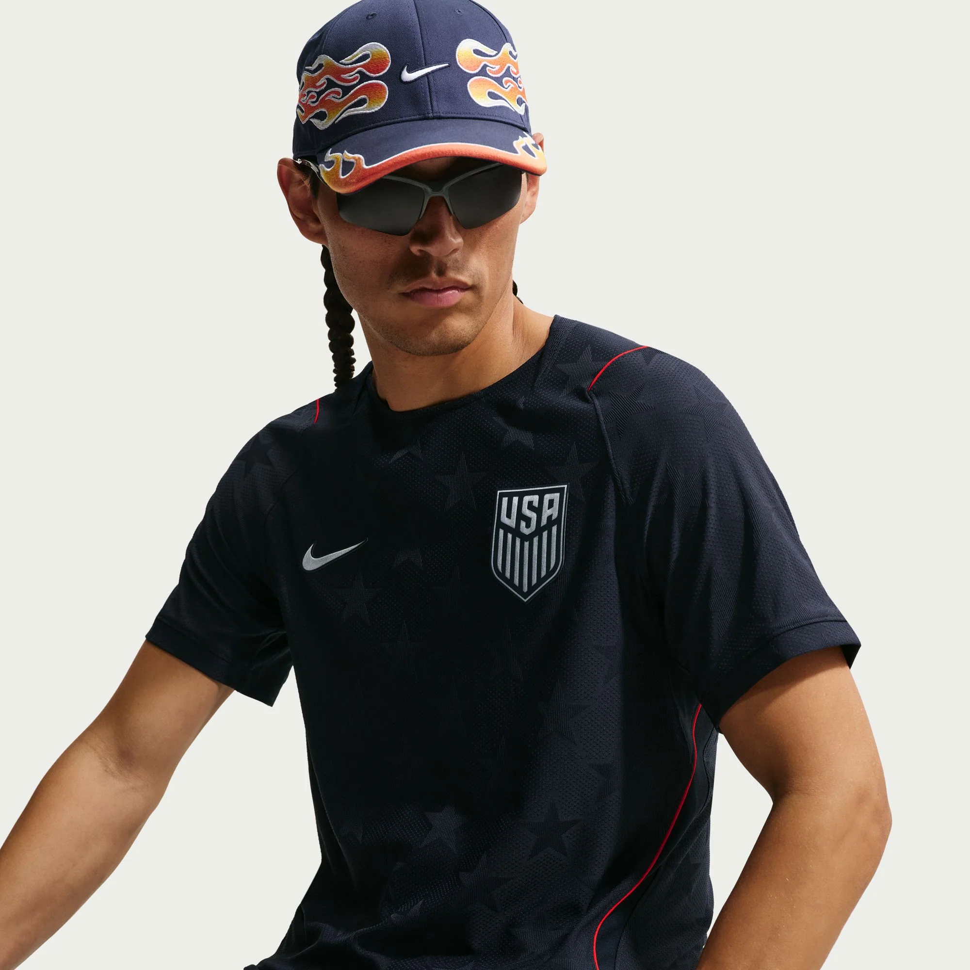Men's Nike USMNT 2026 Personalized Away Match Jersey - Stars - Image 4
