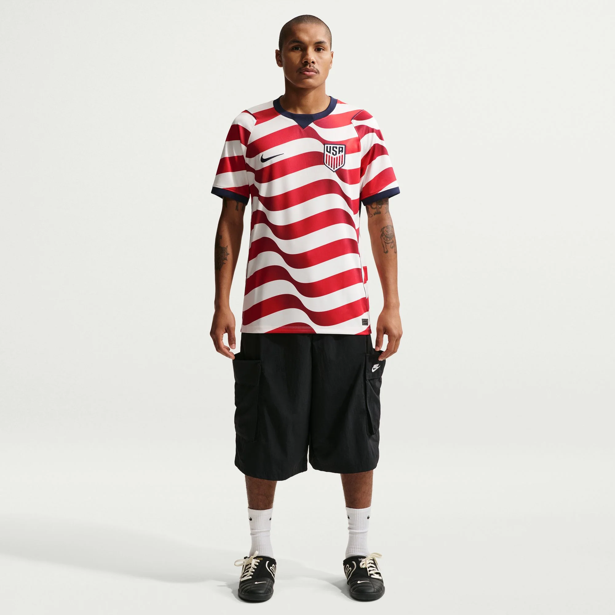 Men's Nike USMNT 2026 Home Stadium Jersey - Stripes - Image 4