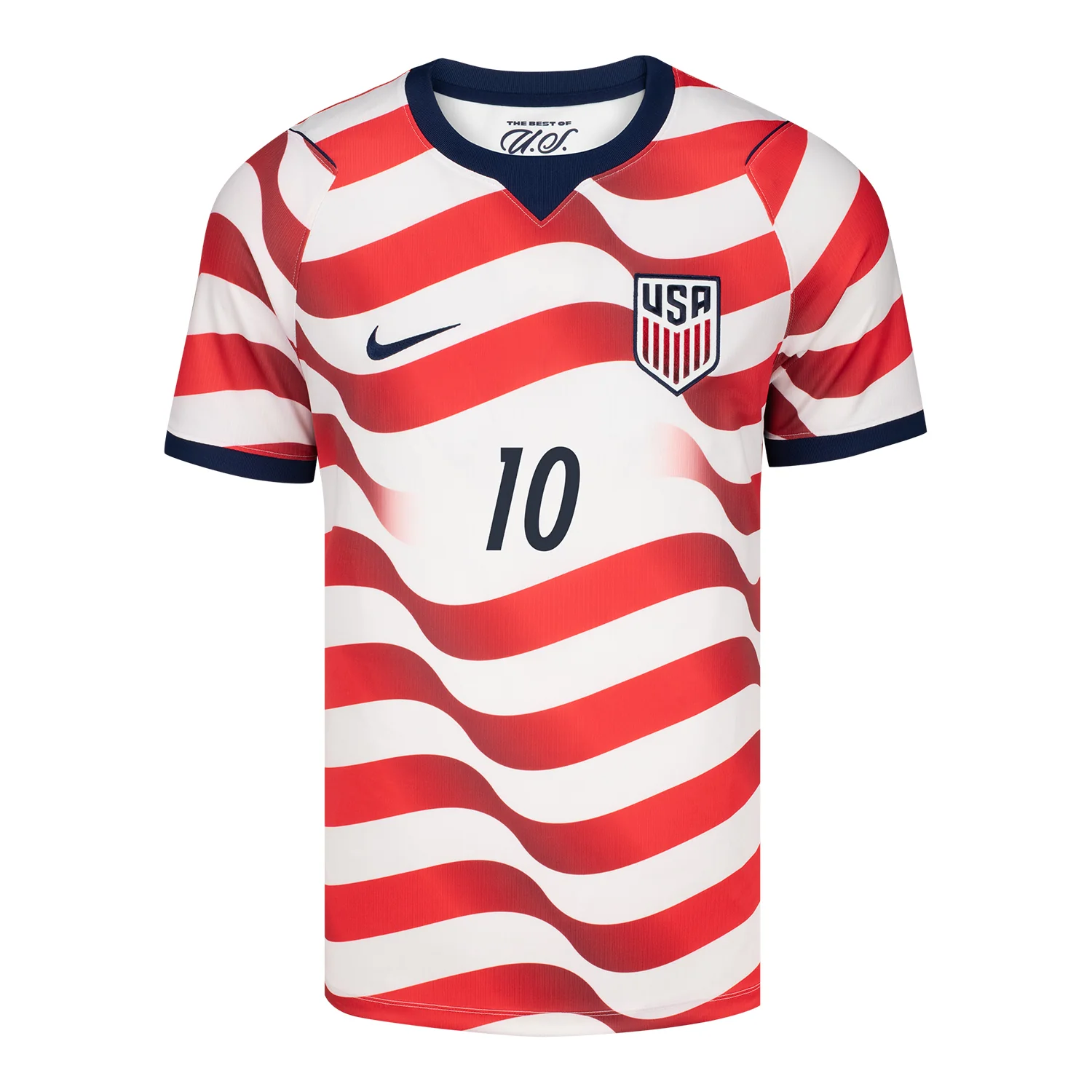Men's Nike USMNT 2026 Christian Pulisic Home Stadium Jersey - Stripes - Image 2