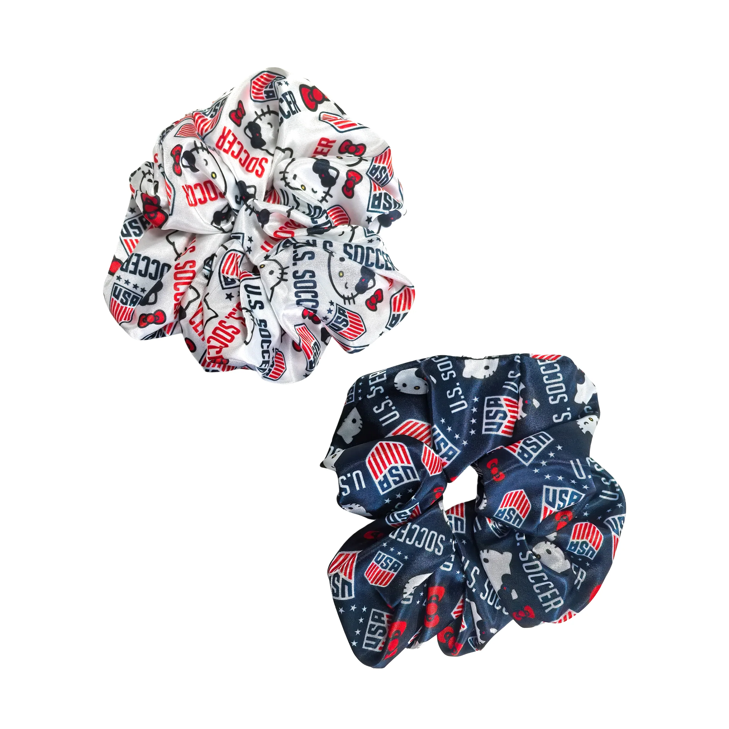 U.S. Soccer Hello Kitty 2 Pack Scrunchies