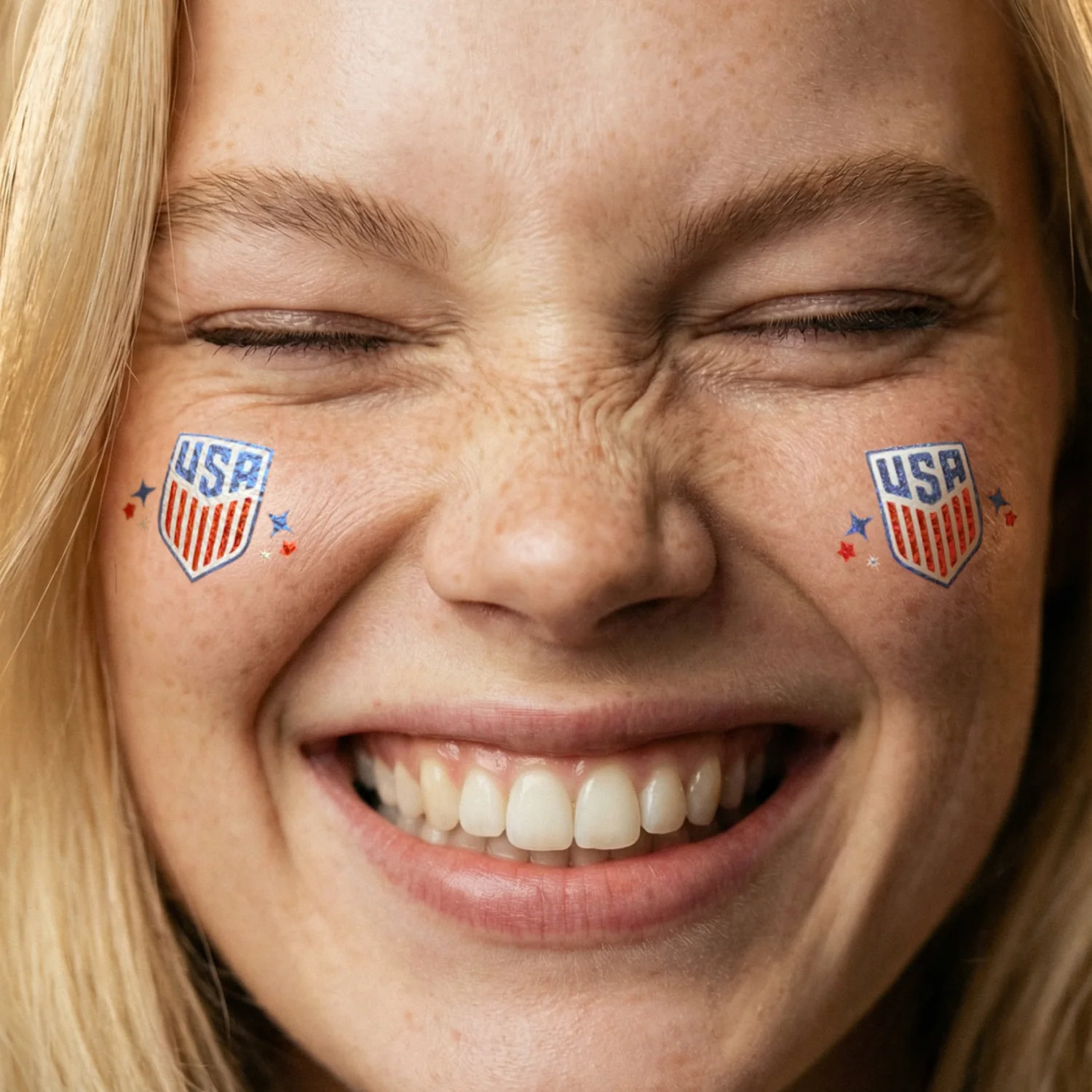 U.S. Soccer Crest Fazit Makeup Patches