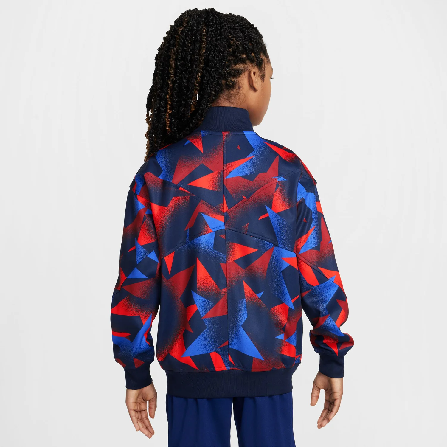 Youth Nike USA 2025 Academy Pro Star Navy Anthem Jacket - Image 4
