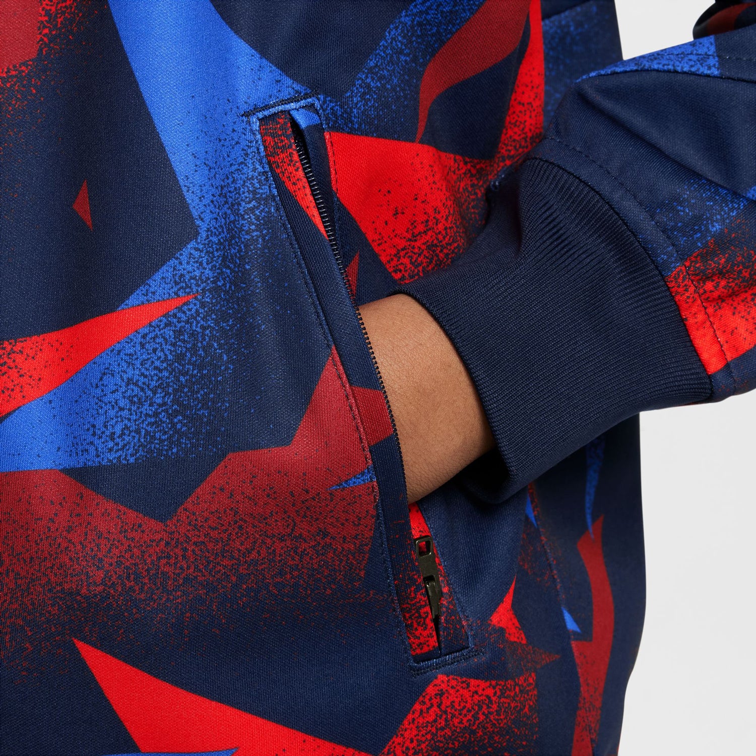 Youth Nike USA 2025 Academy Pro Star Navy Anthem Jacket - Image 7