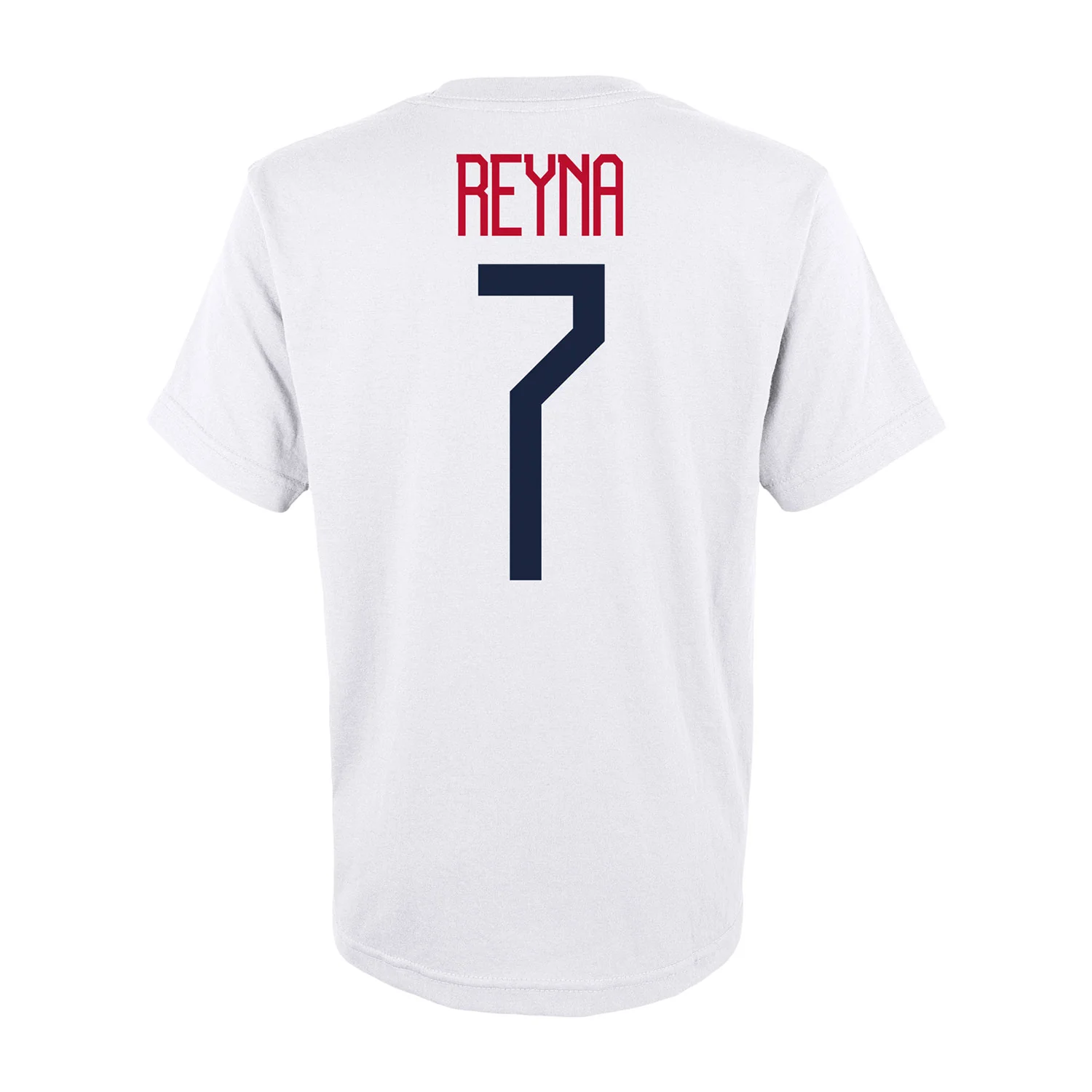 Youth Outerstuff USMNT Reyna 7 White Tee - Image 3