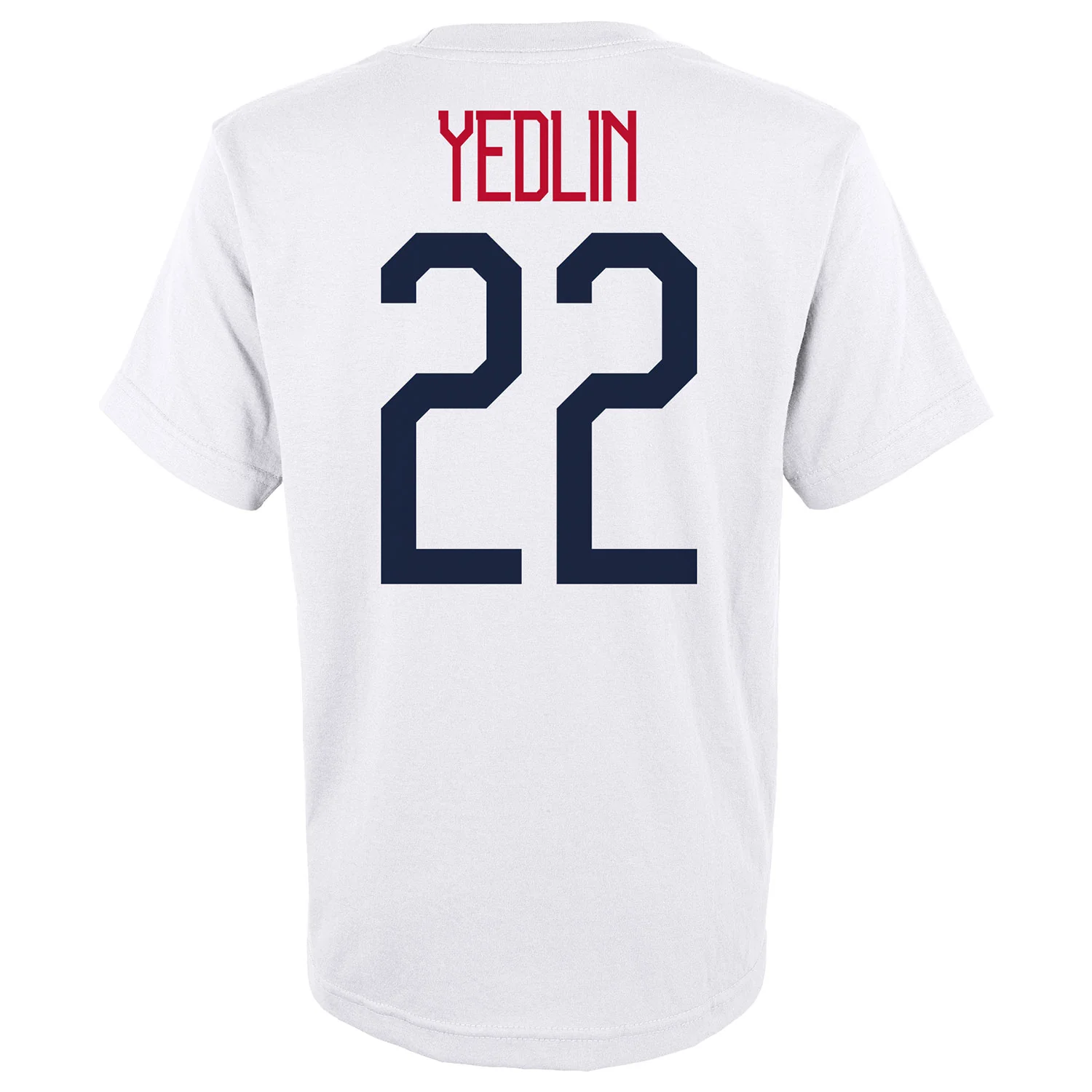 Youth Outerstuff USMNT Yedlin 22 White Tee - Image 3