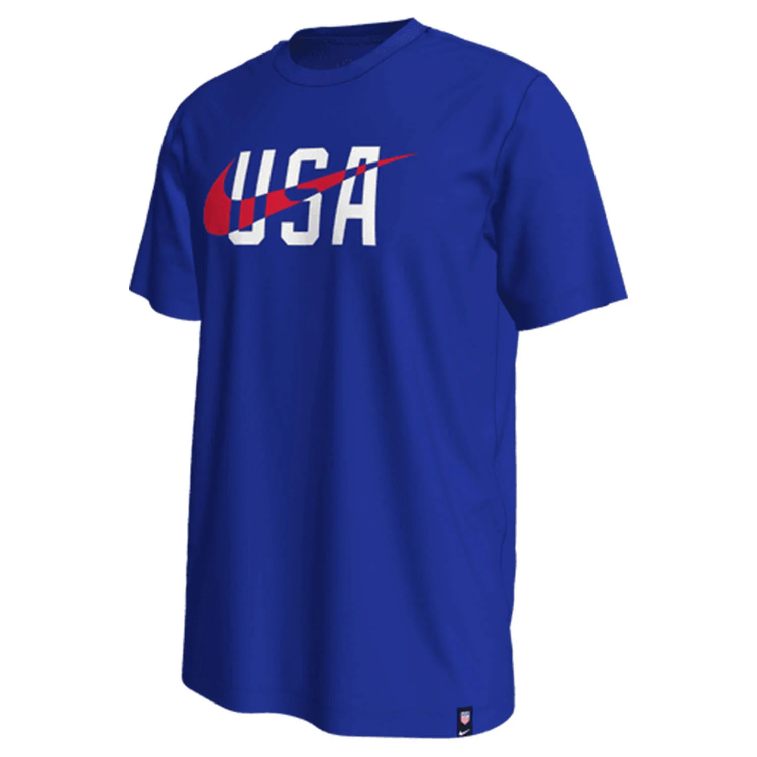 Youth Nike USA Swoosh Royal Tee
