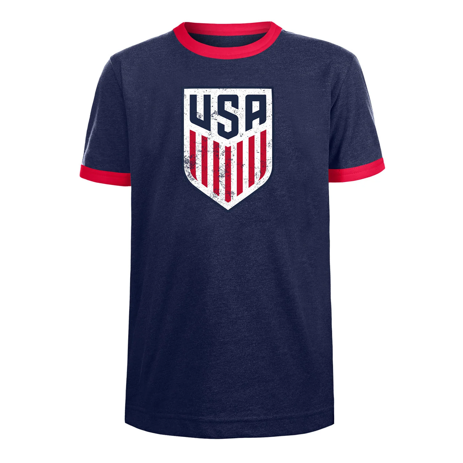 Youth New Era USMNT Bi_Blend Ringer Tee - Image 3
