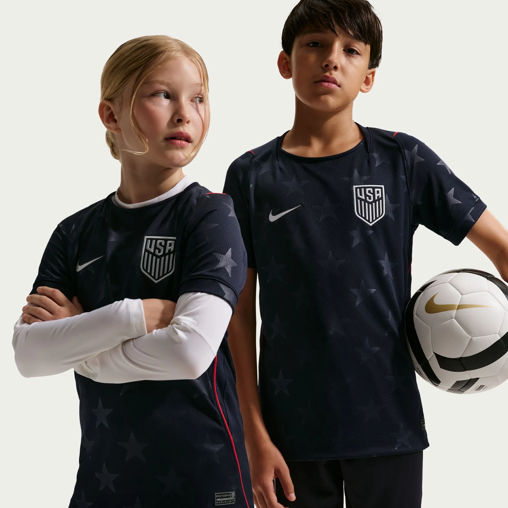 Youth Nike USMNT 2026 Personalized Away Stadium Jersey - Stars - Image 9