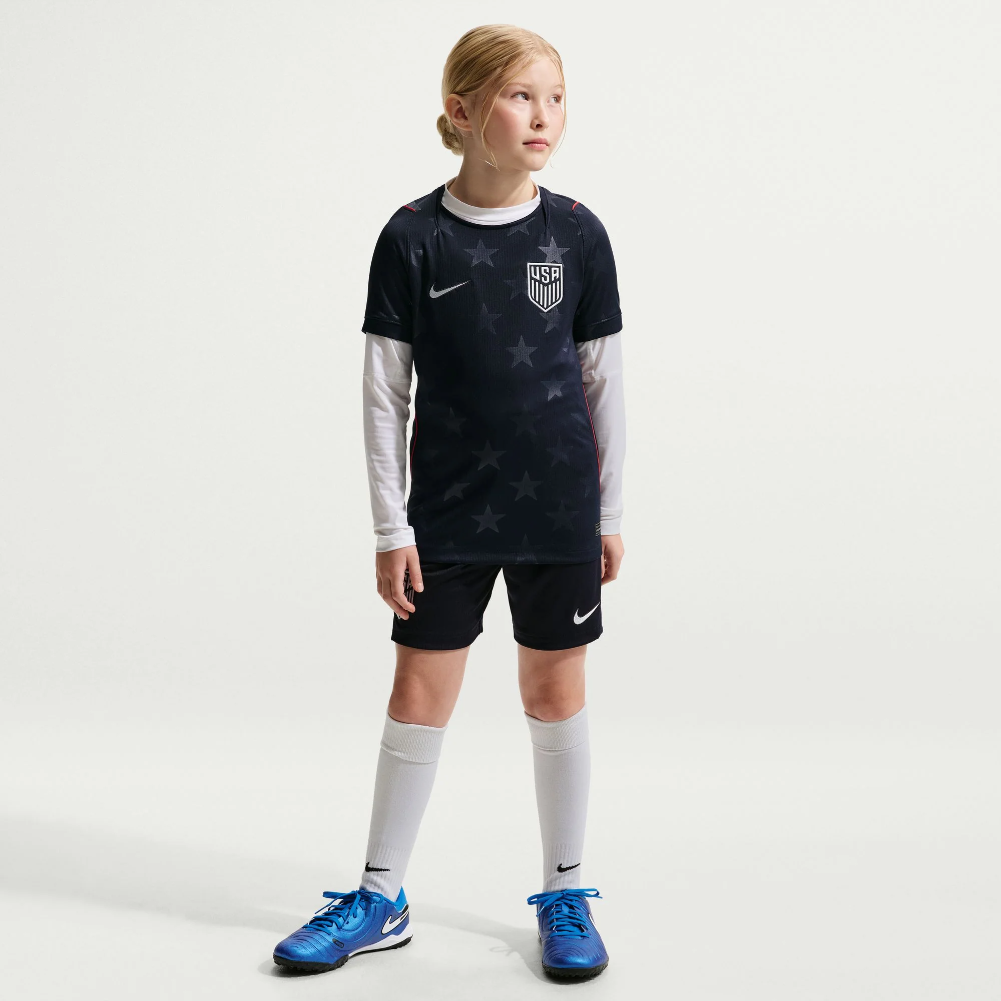 Youth Nike USMNT 2026 Personalized Away Stadium Jersey - Stars - Image 7