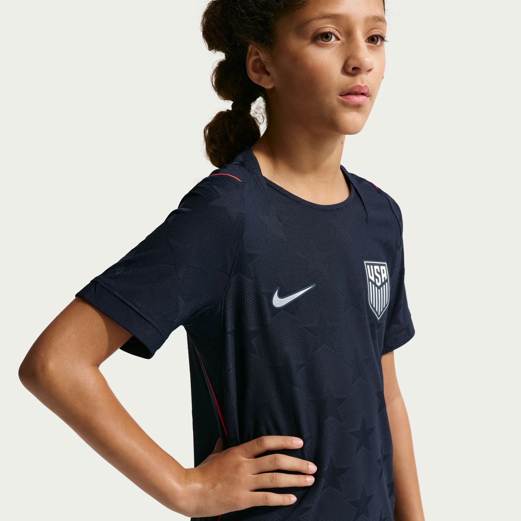 Youth Nike USMNT 2026 Personalized Away Match Jersey - Stars - Image 9