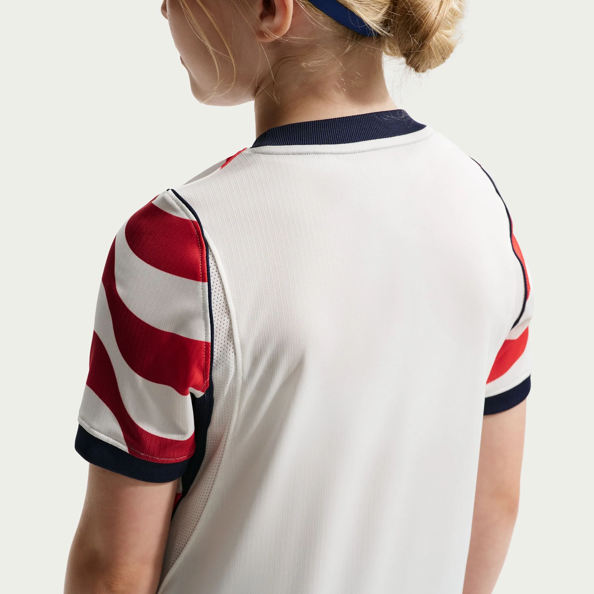 Youth Nike USMNT 2026 Home Stadium Jersey - Stripes - Image 4