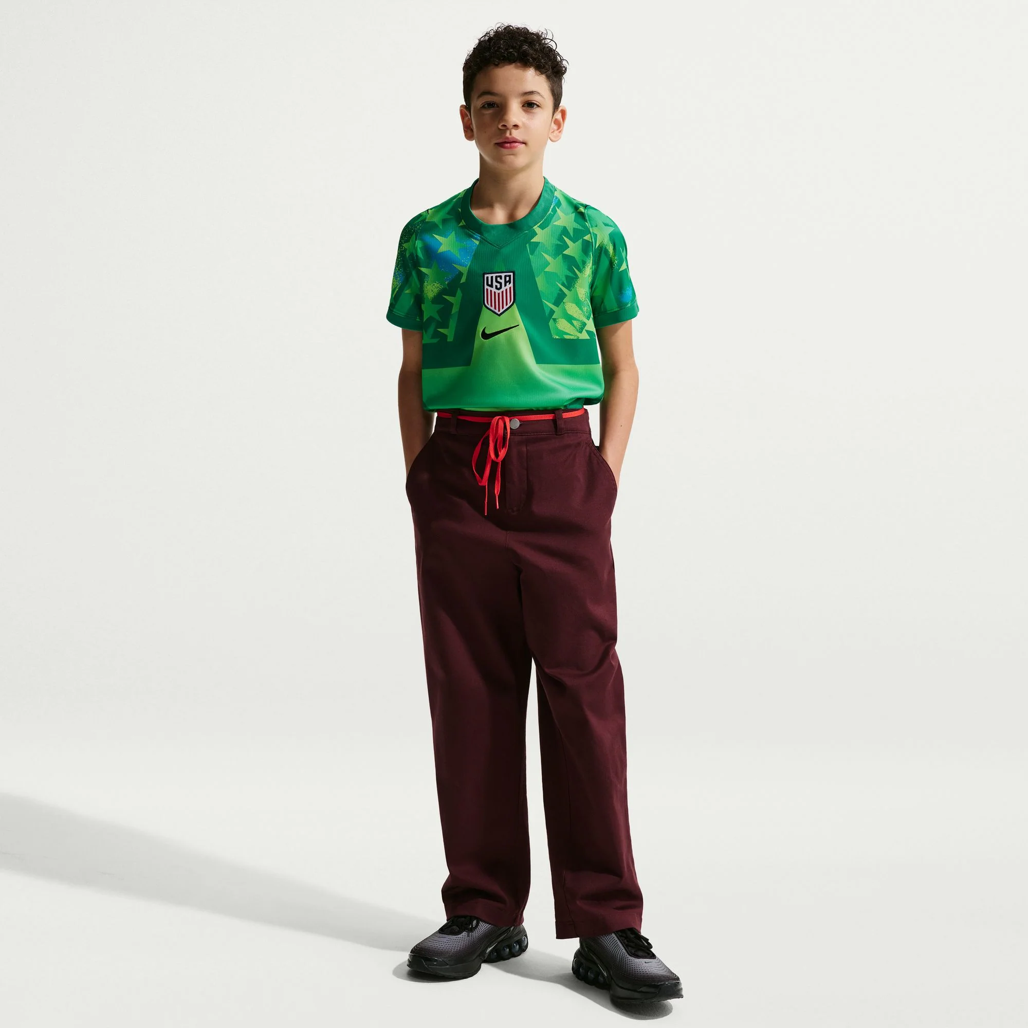 Youth Nike USMNT 2026 Personalized Goalkeeper Stadium Jersey - Image 9