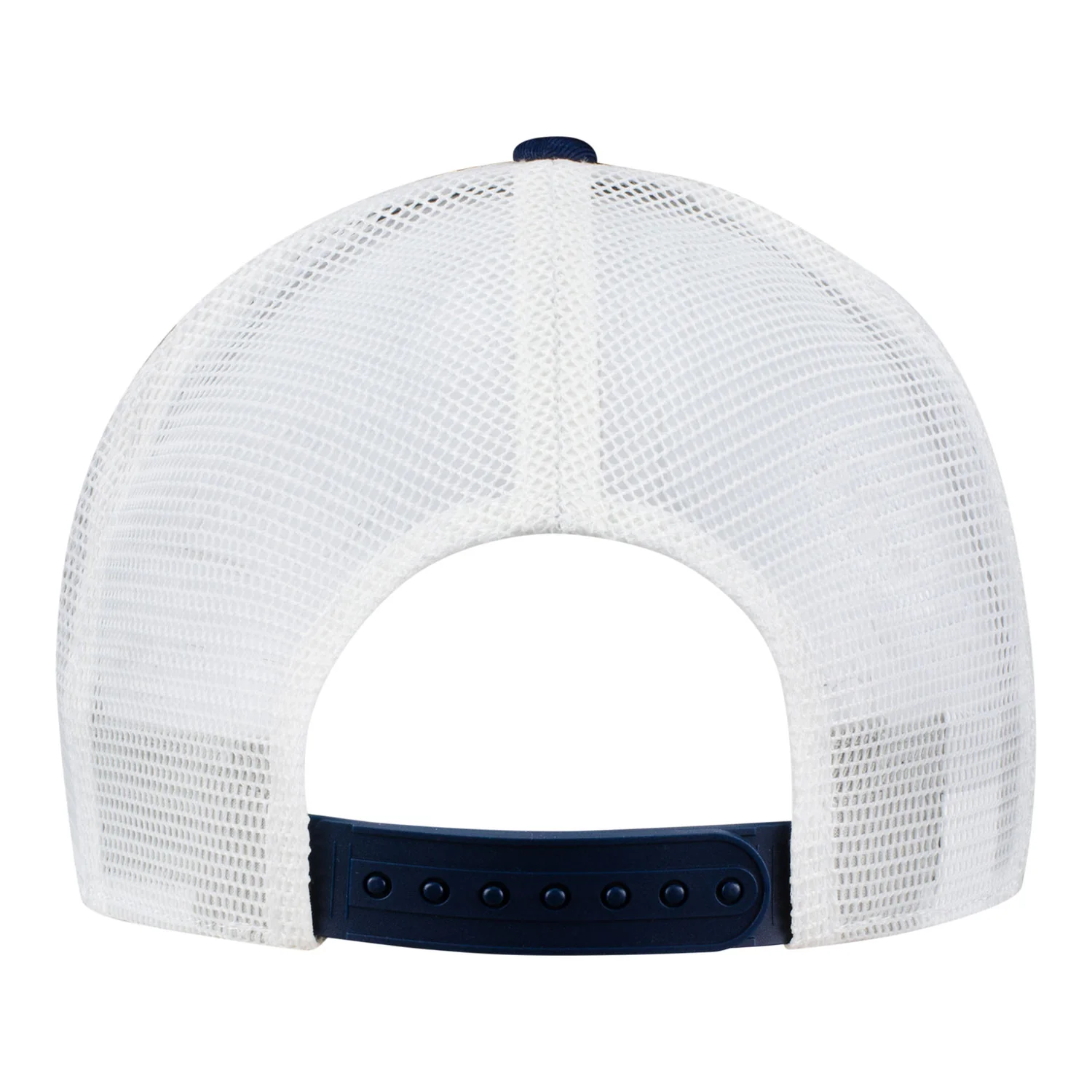 Unisex SheBelieves Shield Logo Blue Mesh Trucker Hat - Image 3